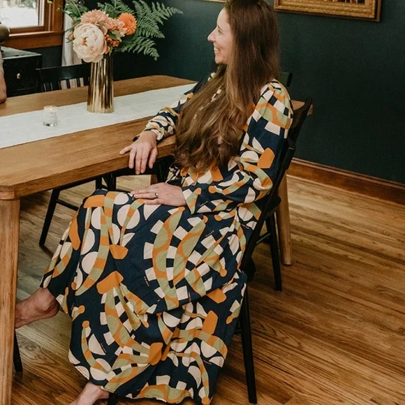 Farm Rio long long cropped dress - Picture 3 of 12